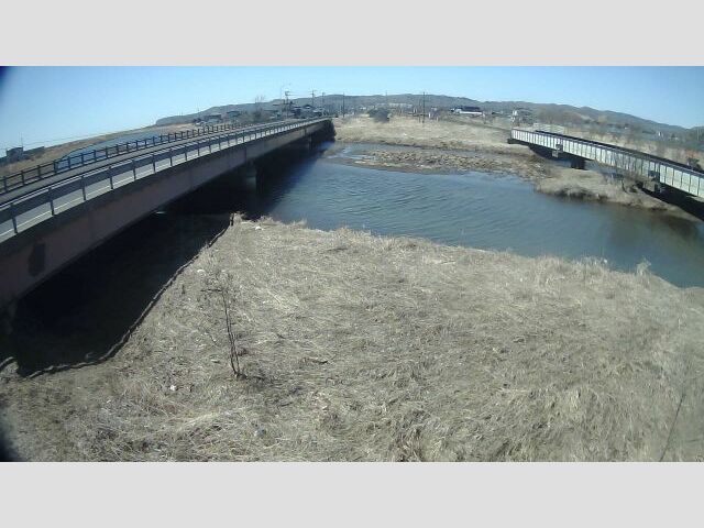 国道38号線(帯広～釧路)の路面状況ライブカメラ「恋問･恋問橋」の平常時のサンプル画像