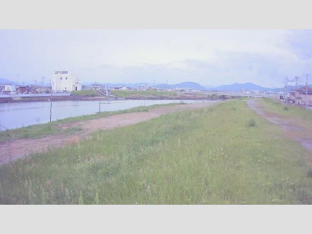 兵庫県の河川ライブカメラ｢揖保川 姫路市網干区興浜｣のライブ画像