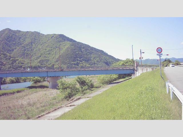 兵庫県の河川ライブカメラ｢揖保川(祗園橋)｣のライブ画像