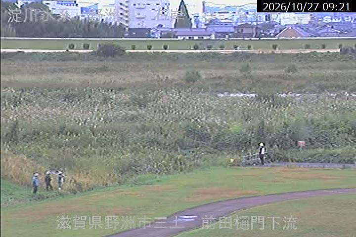 前田樋門下流